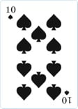 Ten of spades